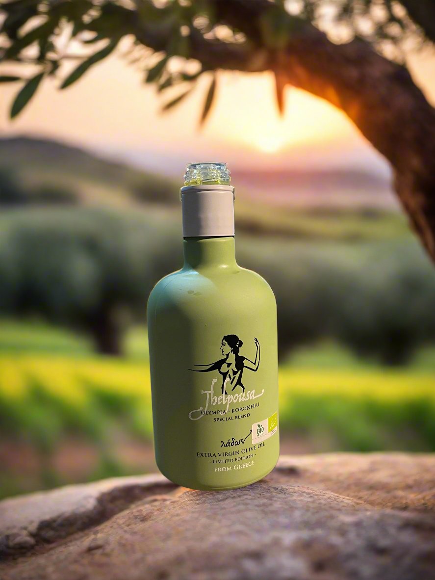 2024/25 “Thelpousa” High Phenolic EVOO Organic Olive Oil 500ml .Total Phenols: 1,322 mg/kg